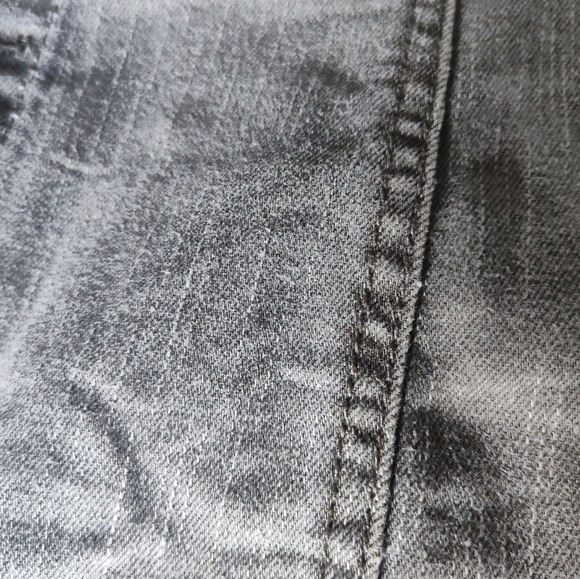 Size 8 Women's Grey-green Cotton Mossimo Supply Co. Button-Front Skirt 💚 - Picture 6 of 16